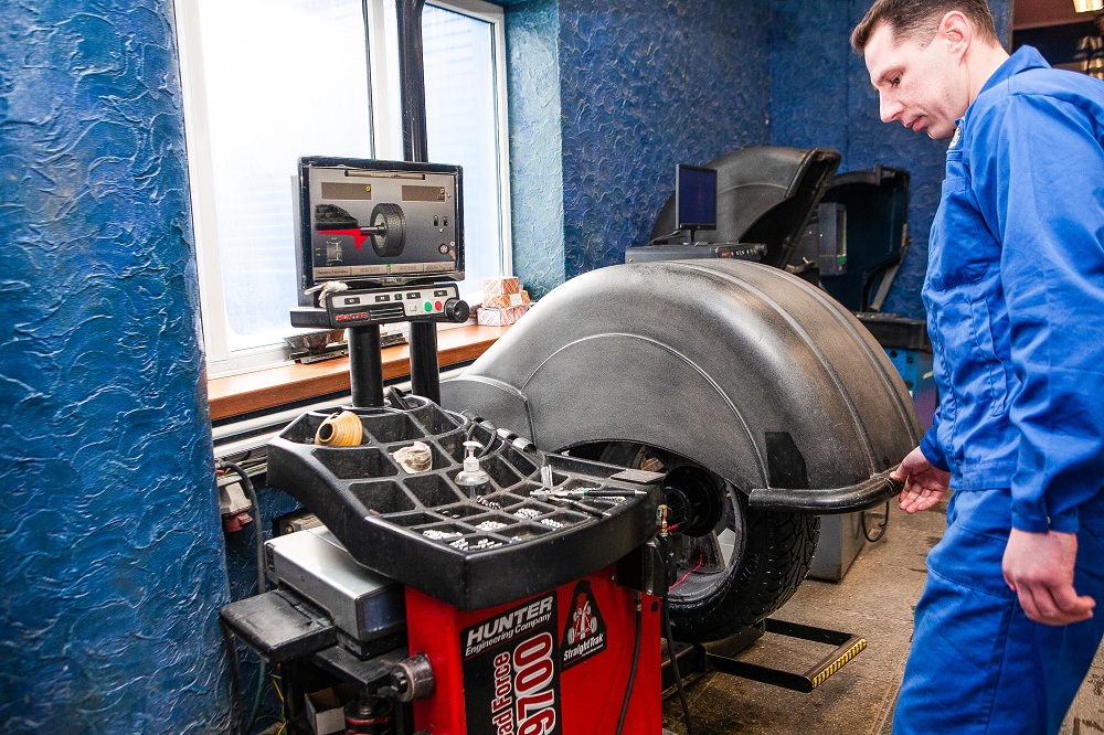 Выявление и устранение причины вибрации колес