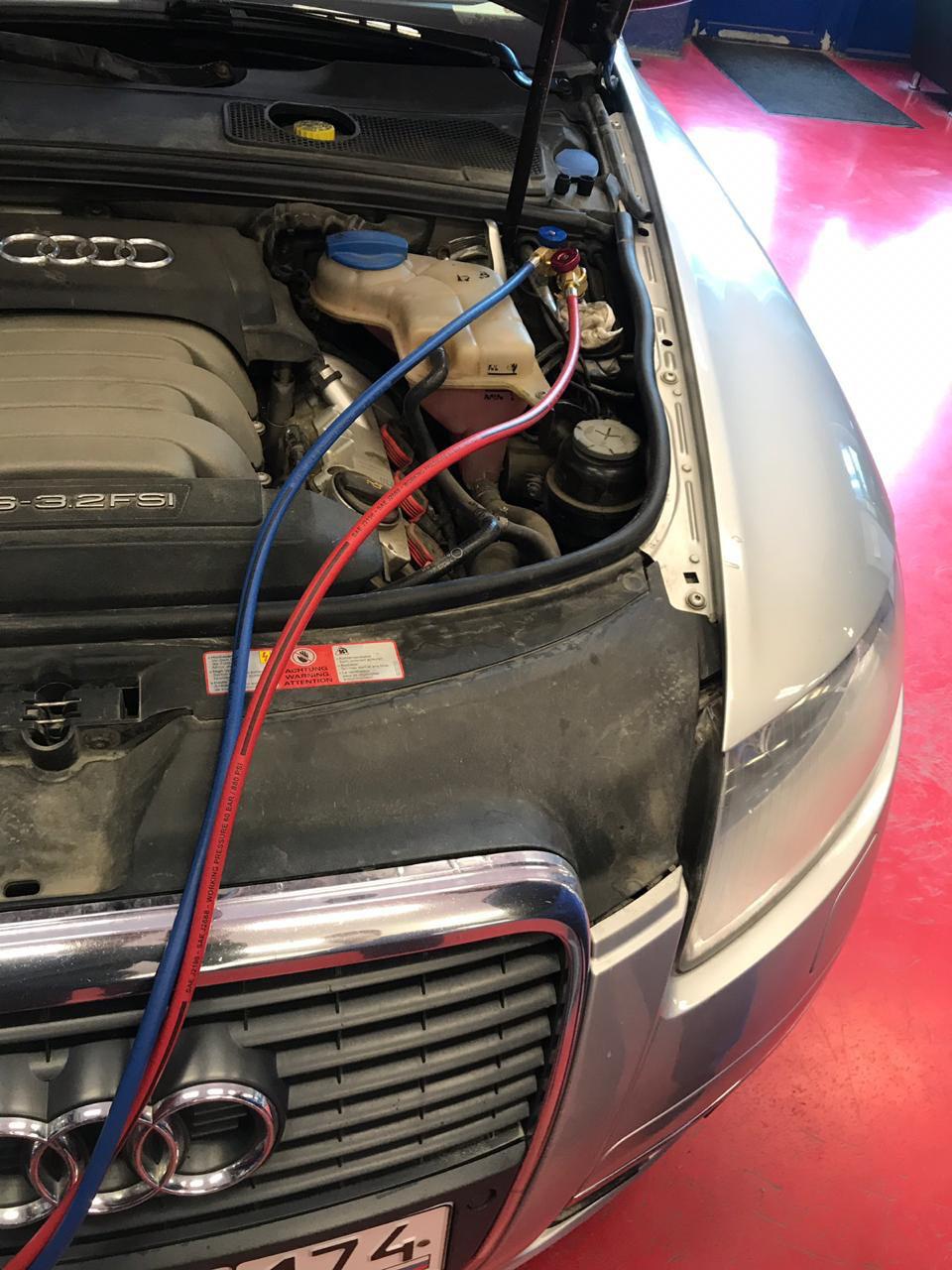 Полная проверка и заправка кондиционера автомобиля