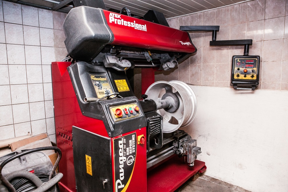 Правка литых дисков